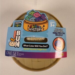 Crazy Fun Rainbow Mystery Squishy Bun Dumpling - Possible Holograph Ribbon Chase